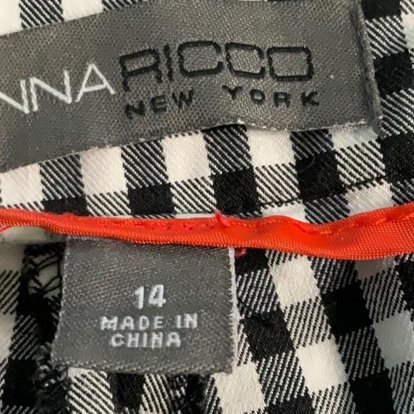 Donna Ricco Plaid Chino - Picture 4 of 5